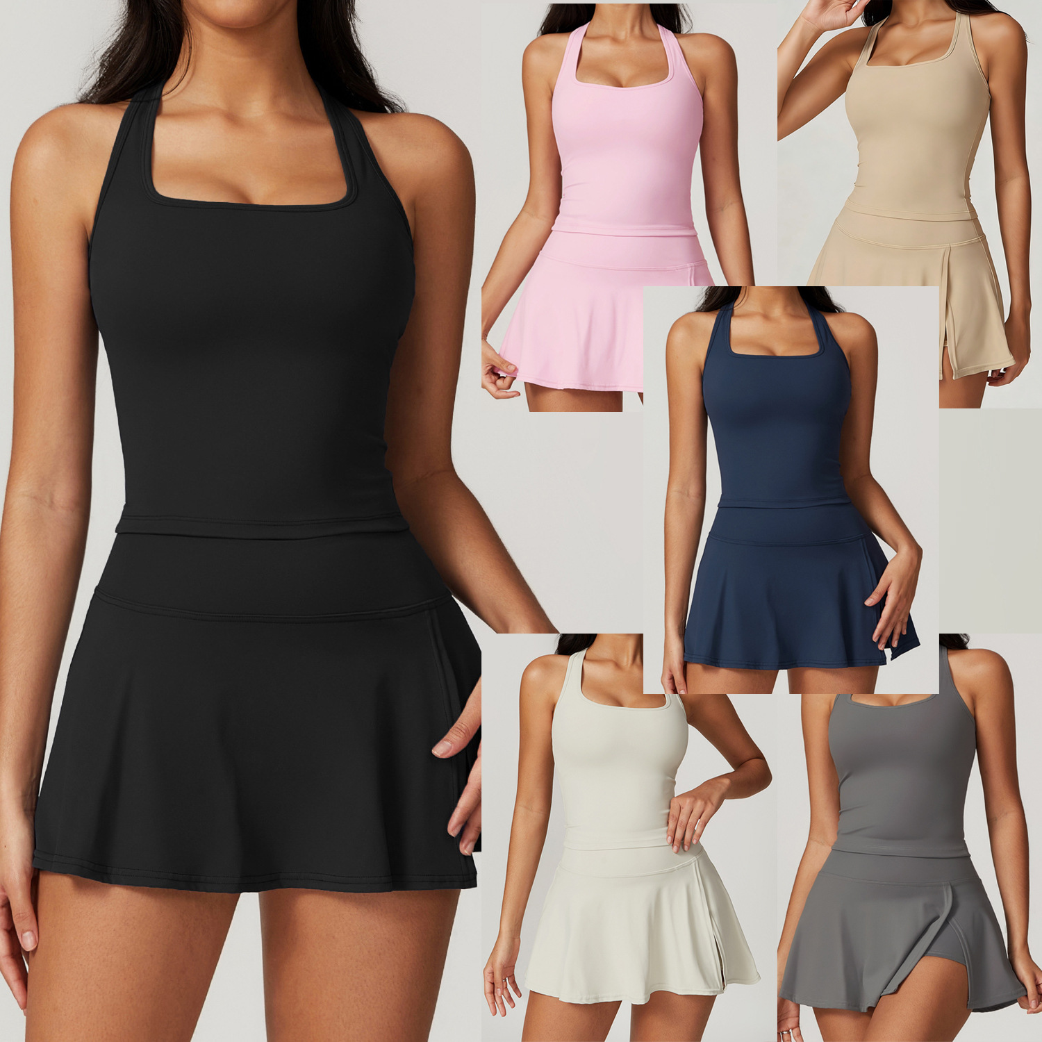 Dwuczęściowe sukienki tenisowe – Crop Top Crochet recenzja i cena