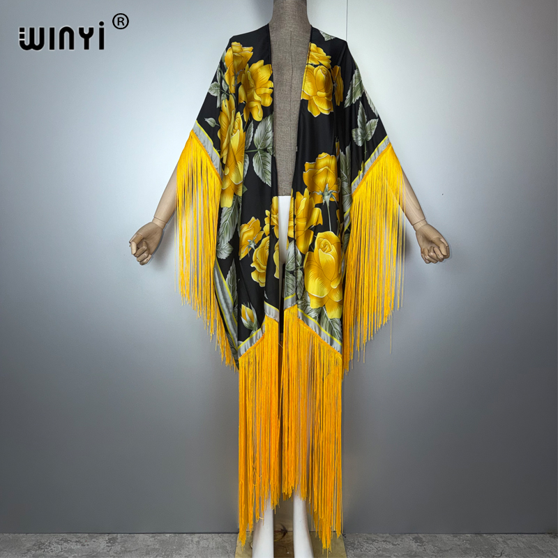 WINYI Afrykańskie narzutki kim – Cover Up Kaftan recenzja i cena
