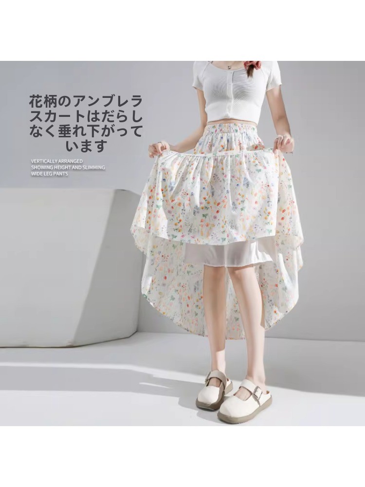 Spódnica midi w kwiaty plus si – Midi Skirt Floral recenzja i cena