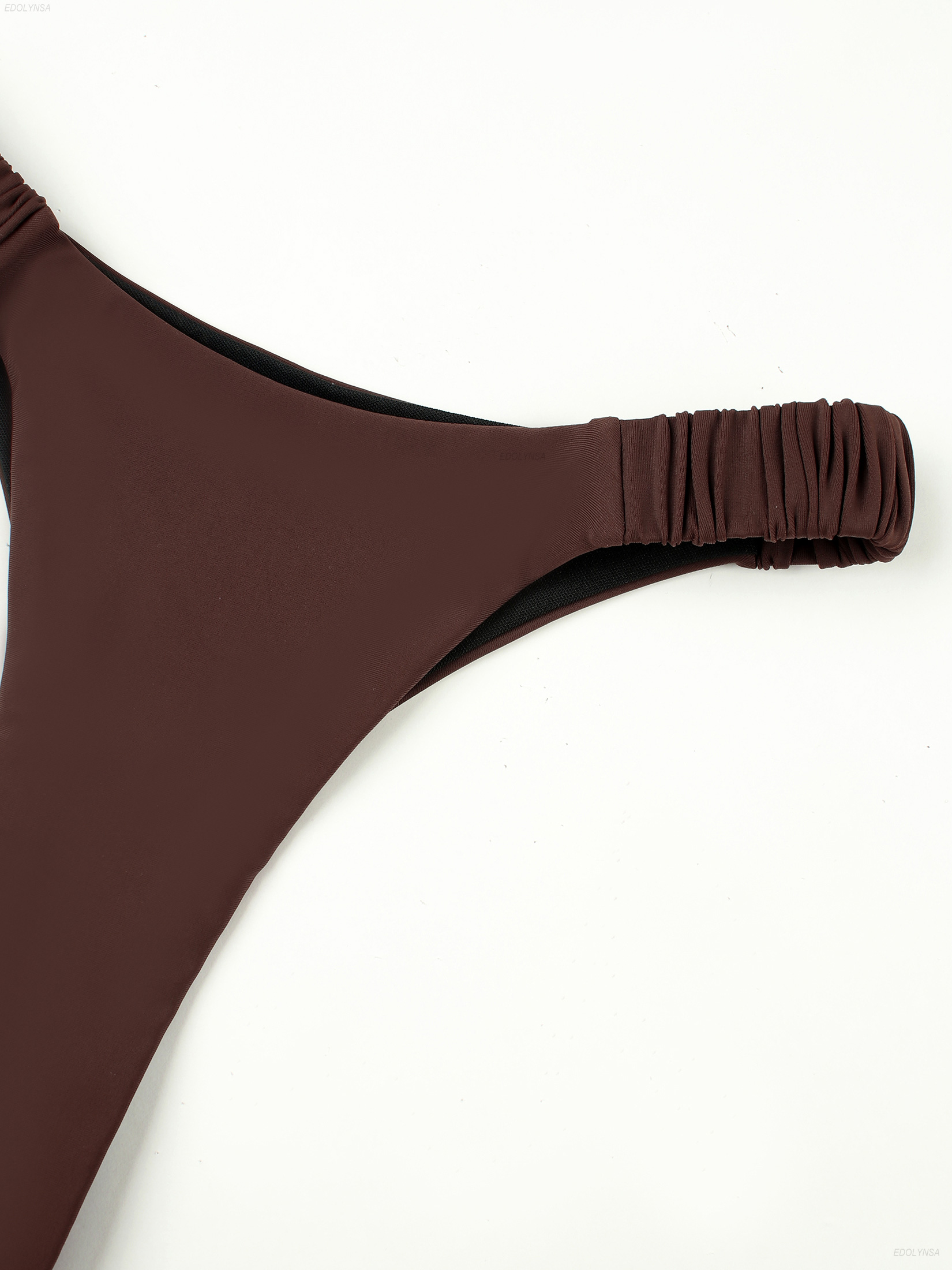 Zmarszczony strój kąpielowy z  – Swimsuit Bikini Ruched recenzja i cena