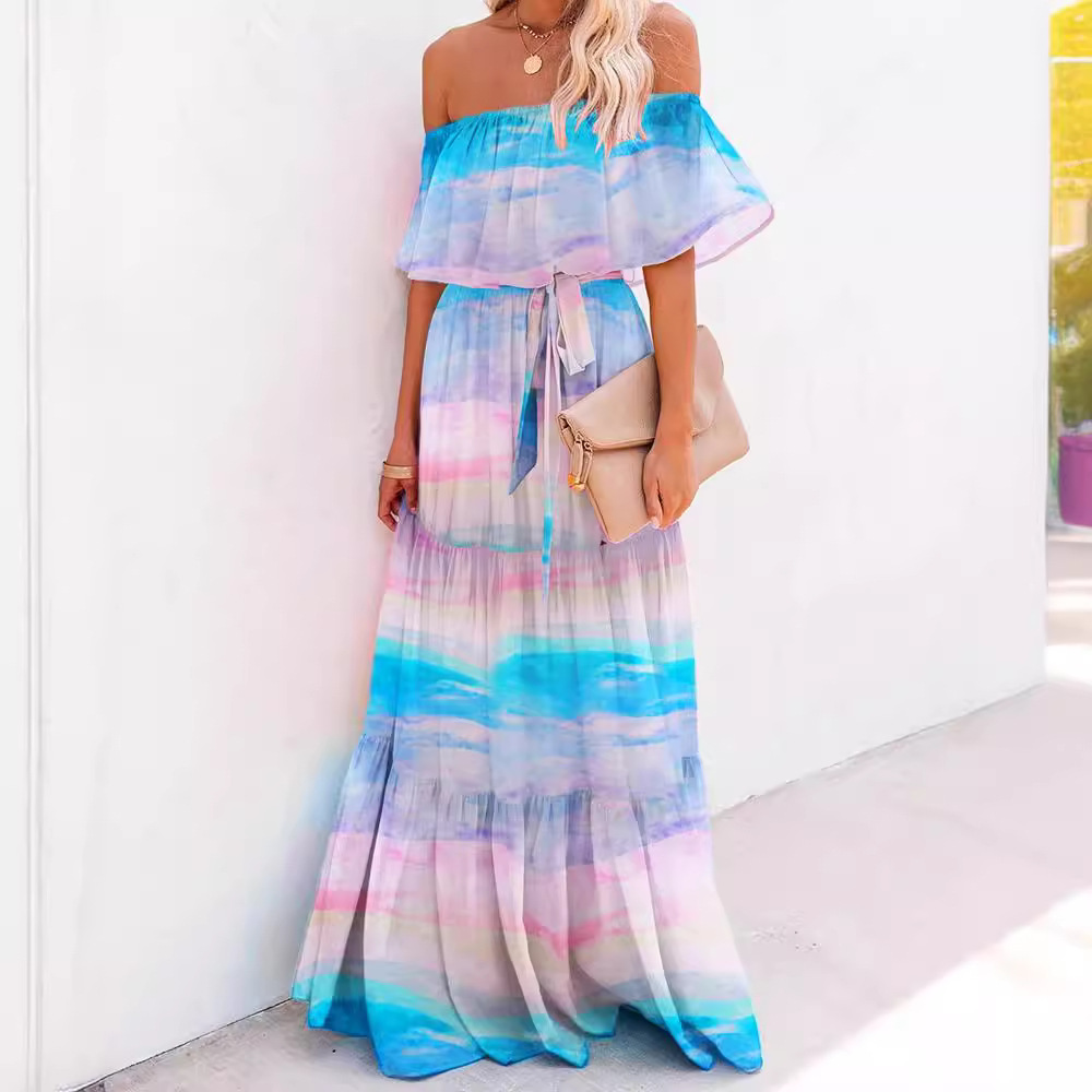 2026 Damska Sukienka Maxi z Na – Linen Dress Wrap recenzja i cena
