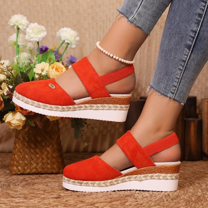 Damskie sandały na koturnie z  – Wedge Espadrille Women recenzja i cena